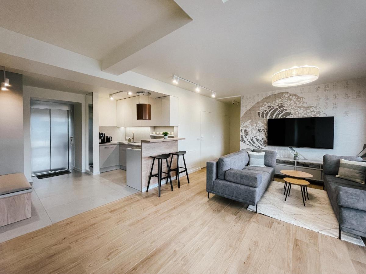 Ferienwohnung Penthouse Sloneczna Rapsodia - Blisko Parku Zdrojowego - Duzy Taras Na Dachu - Piekny Widok - Winda - Garaz Rabka-Zdrój Exterior foto