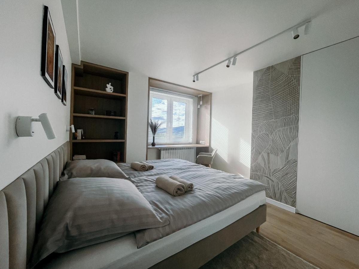 Ferienwohnung Penthouse Sloneczna Rapsodia - Blisko Parku Zdrojowego - Duzy Taras Na Dachu - Piekny Widok - Winda - Garaz Rabka-Zdrój Exterior foto
